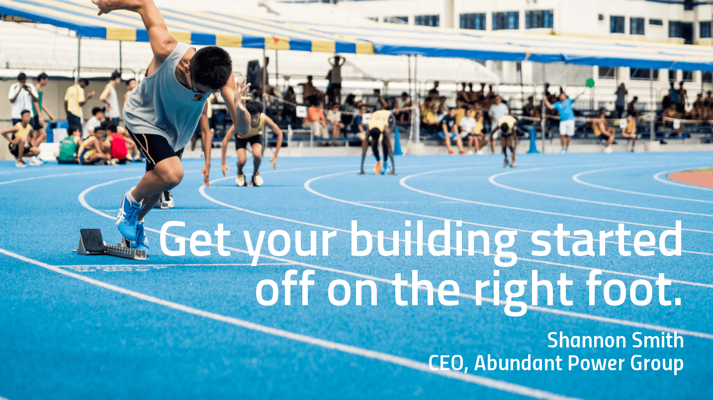 Get Your Building Started Off on the Right Foot