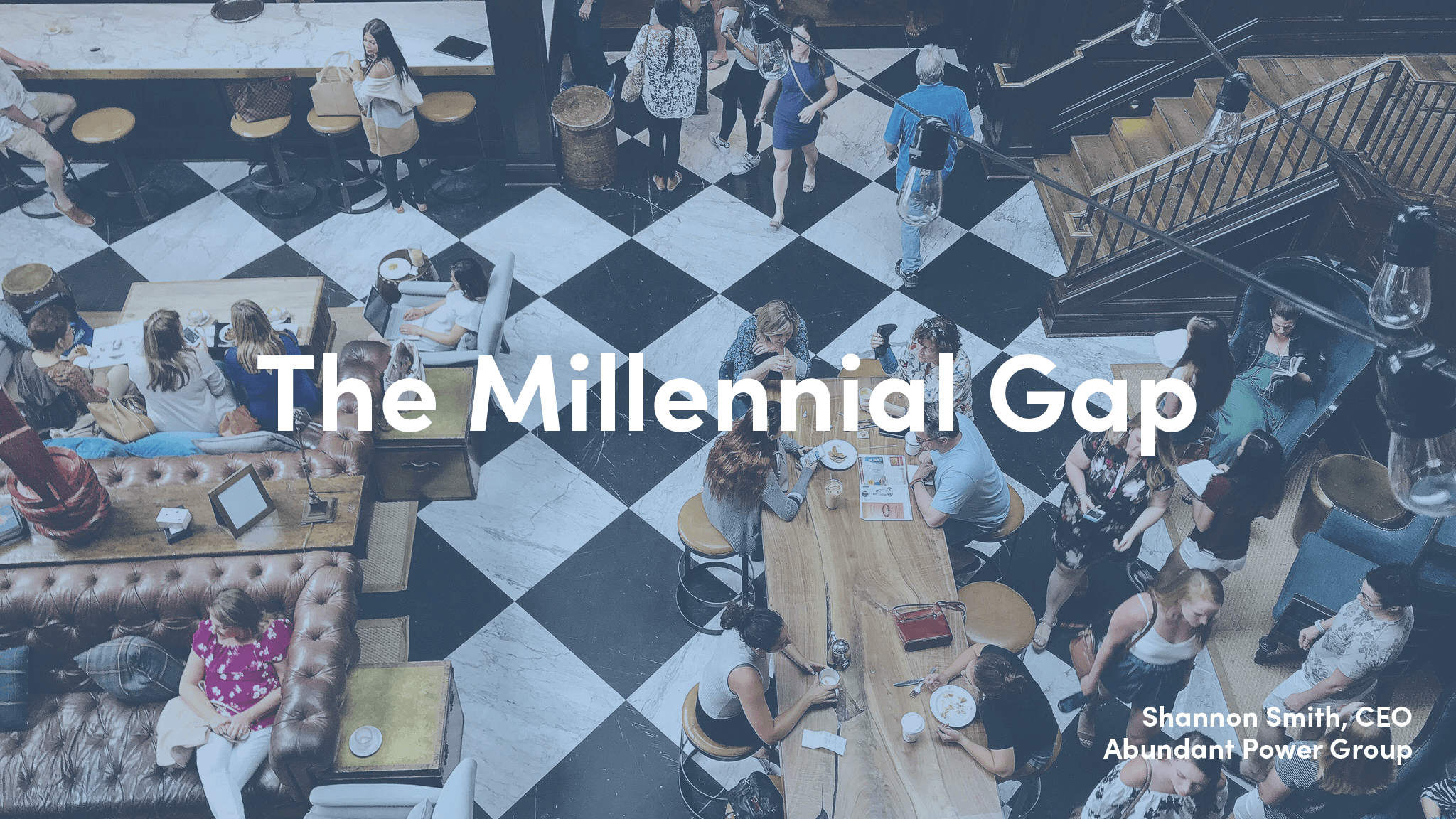 The Millennial Gap